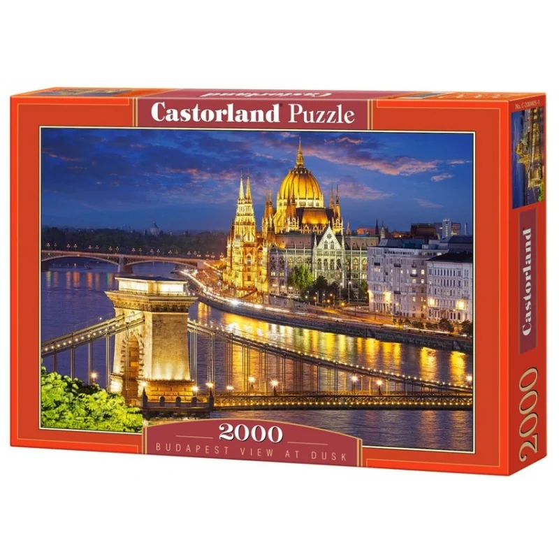 Joli modèle à exposer: Puzzle VUE DE BUDAPEST AU CRÉPUSCULE