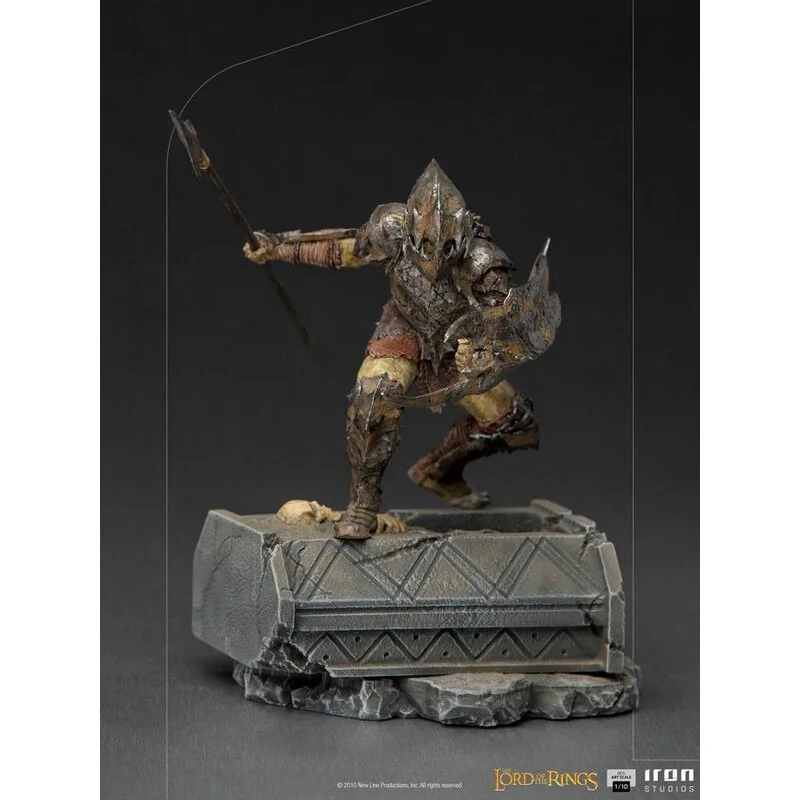 Stylée Collection style pop: Le Seigneur des Anneaux statuette 1/10 BDS Art Scale Armored Orc 20 cm