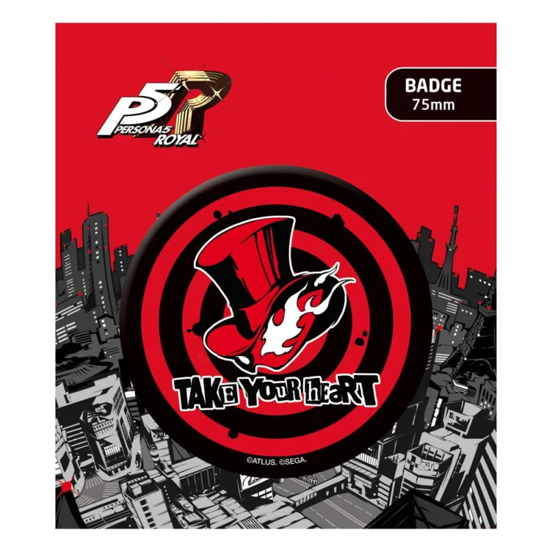Belle déco pour bureau: Persona 5 Royal pin Take your Heart