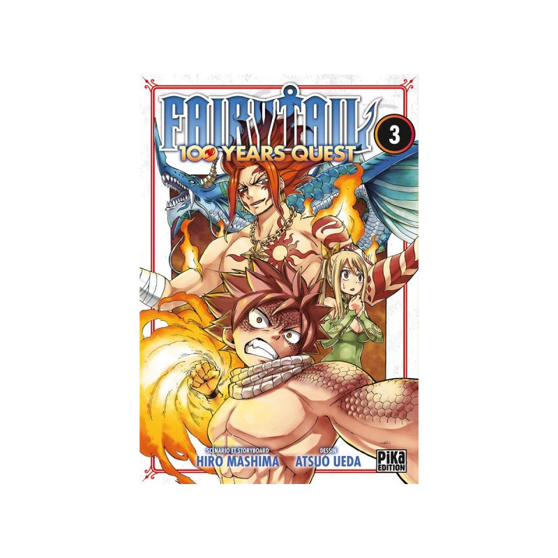 Pièce déco pour bureau: Fairy Tail - 100 Years Quest Tome 3