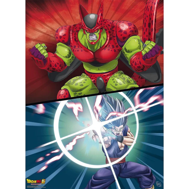 Pièce pour bureau: Dragon Ball Super : Super Hero - Poster - Gohan vs Cell Max