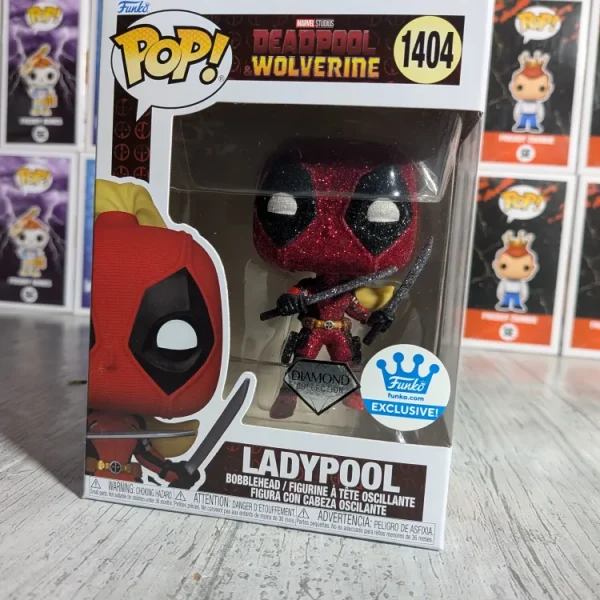 Funko pop Marvel Studios Deadpool & Wolverine #1404 - LadyPool (Diamond)