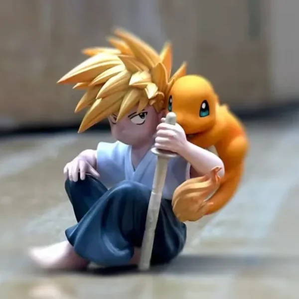 Originale Statue pour étagère: [PREORDER] 1/20 Scale World Figure [TUYA] – Blue (Adventures) & Charmander