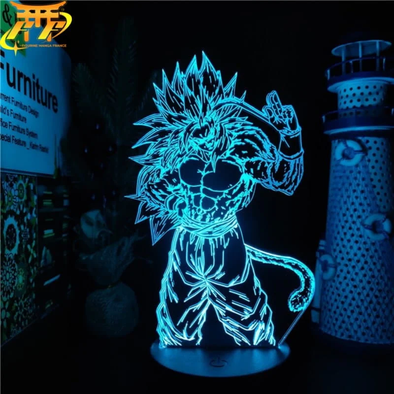 Compacte Design: Lampe LED Son Goku SSJ4 - Dragon Ball Z™