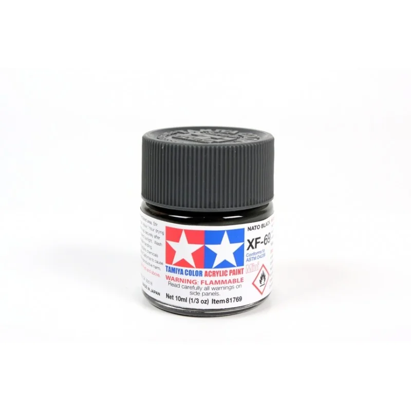 Pièce collection pour déco: Peinture XF-69 NATO Black 10ml
