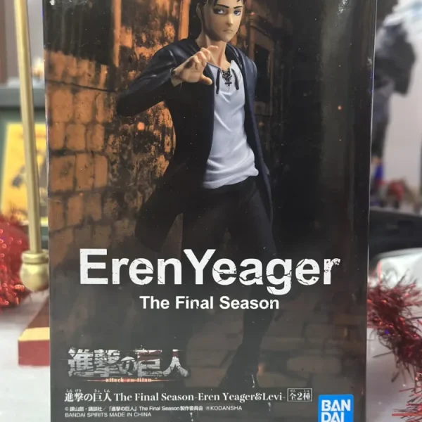 Pièce collection esprit collection: L'attaque des titans - Figurine de Eren Yeager - The Final Season