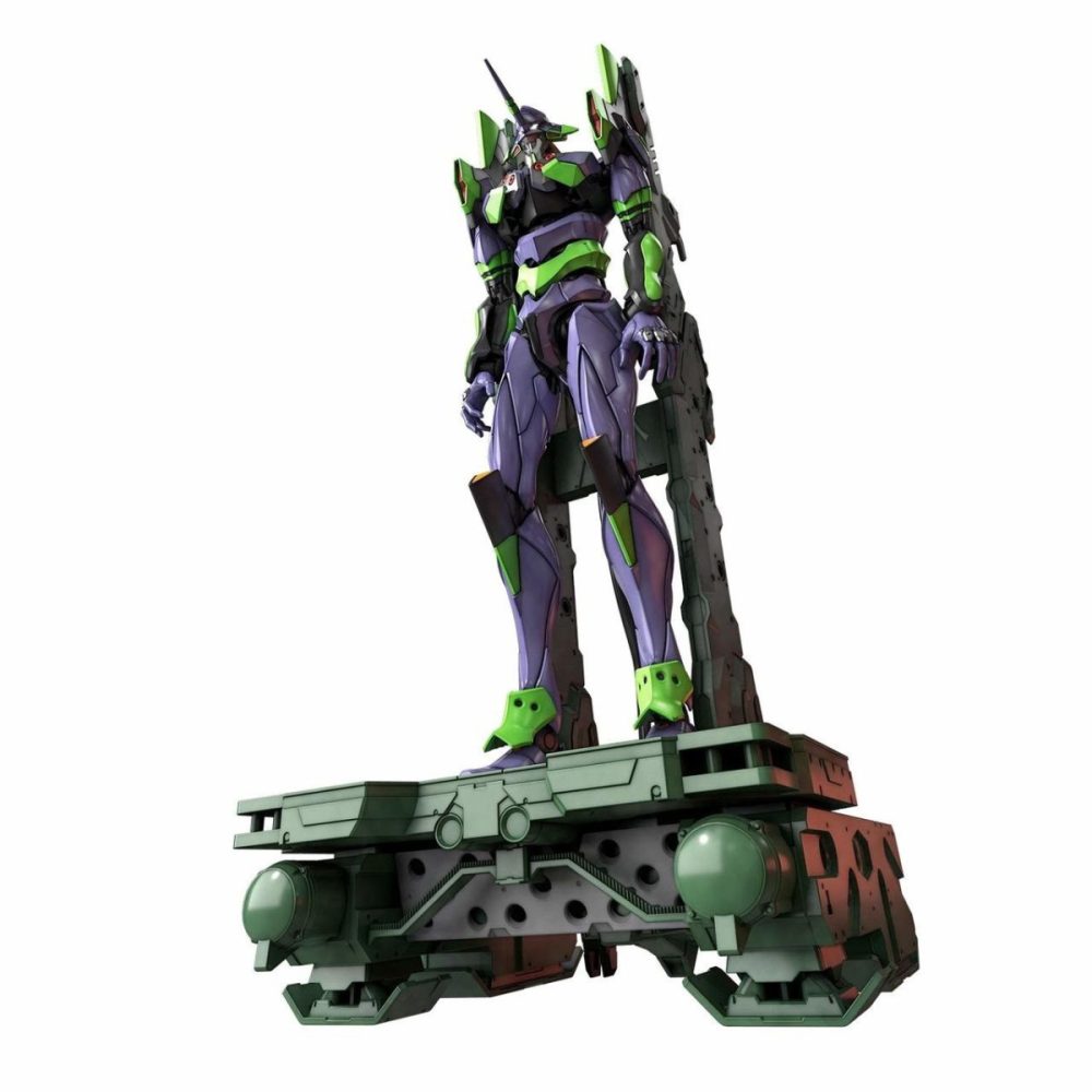 Univers pour collection: Evangelion Eva Unit-01 DX Transport Platform Set RG 1/144