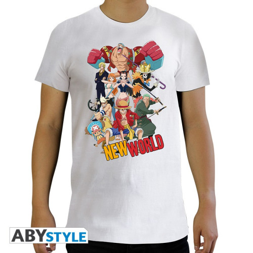 À collectionner: ONE PIECE - Tshirt "Groupe New World"