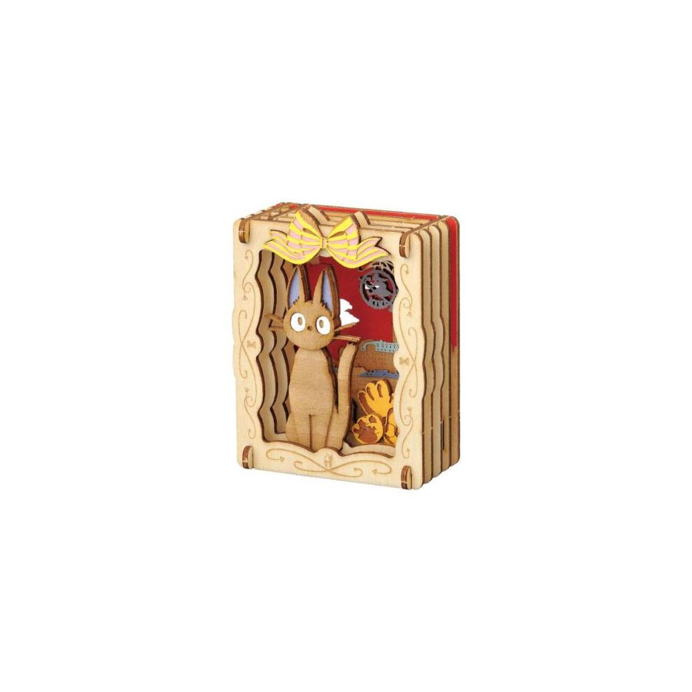 Classique Modèle: Kiki’s Delivery Service Jiji Bakery Wood Style Paper Theater