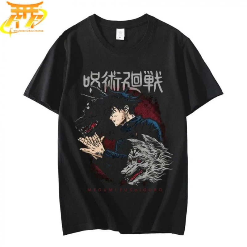 Rétro Miniature: T-Shirt Megumi "Chien" - Jujutsu Kaisen™