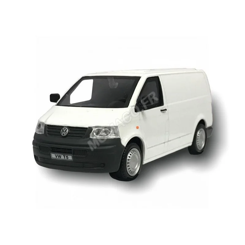 Objet vitrine pour cadeau: Miniature Volkswagen t5 blanc