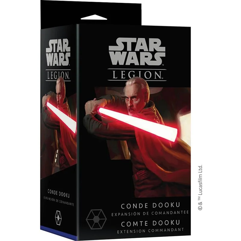 Pièce déco pour étagère: Wargame Star Wars Légion : Comte Dooku