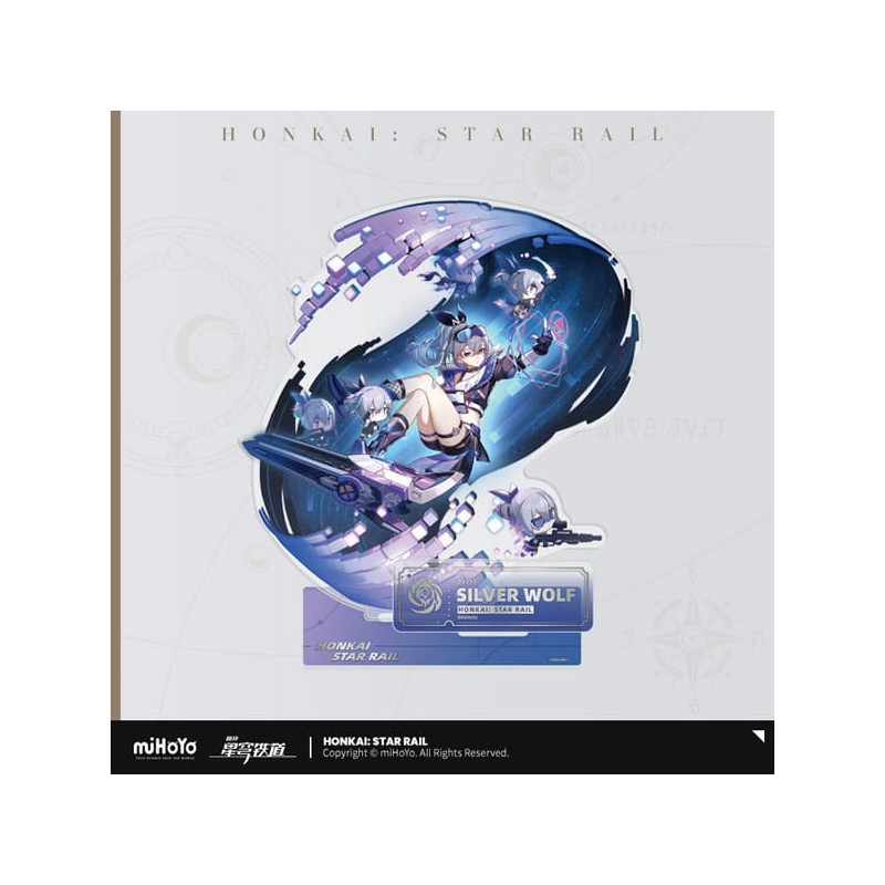 Belle Figurine: Honkai: Star Rail figurine acrylique Silver Wolf 17 cm