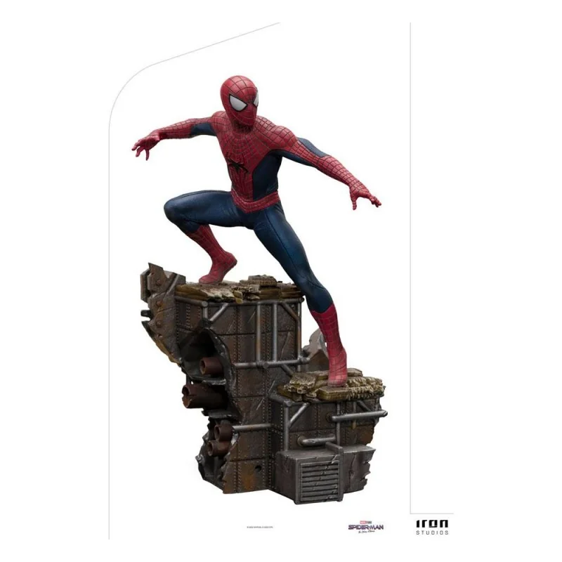 Artistique Décoration: Figurine Spider-Man: No Way Home statuette BDS Art Scale Deluxe 1/10 Spider-Man Peter 3 24 cm