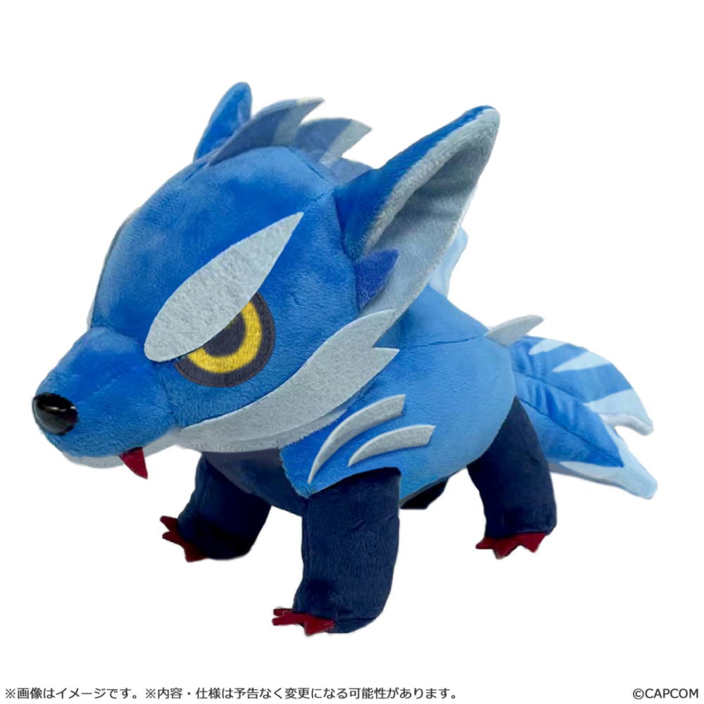 Pièce déco pour déco: MONSTER HUNTER - Lunagaron - Peluche MonDefo 16.5cm