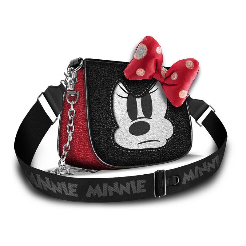 À exposer: Disney sac à bandoulière IBiscuit Minnie Mouse Angry Face