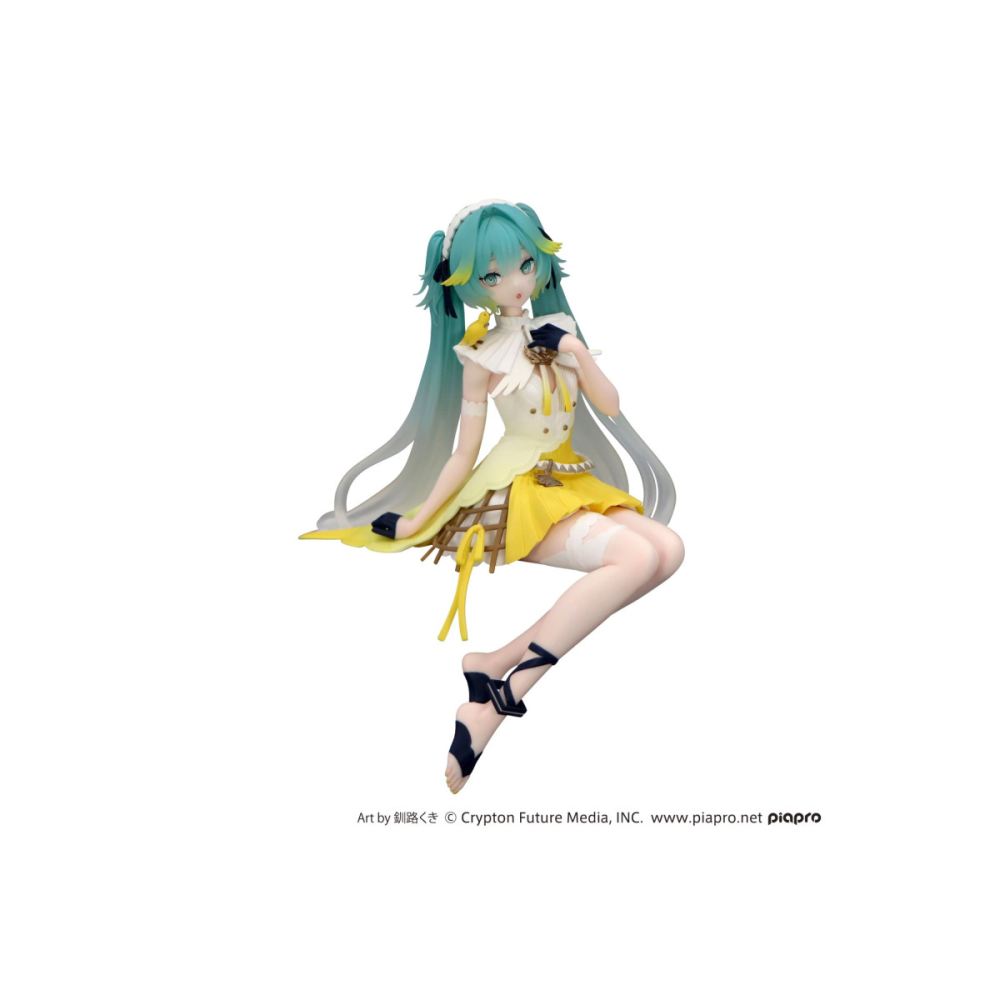 Charmante Modèle: Hatsune Miku Figurine Miku Canary Bird Ver. (Noodle Stopper)