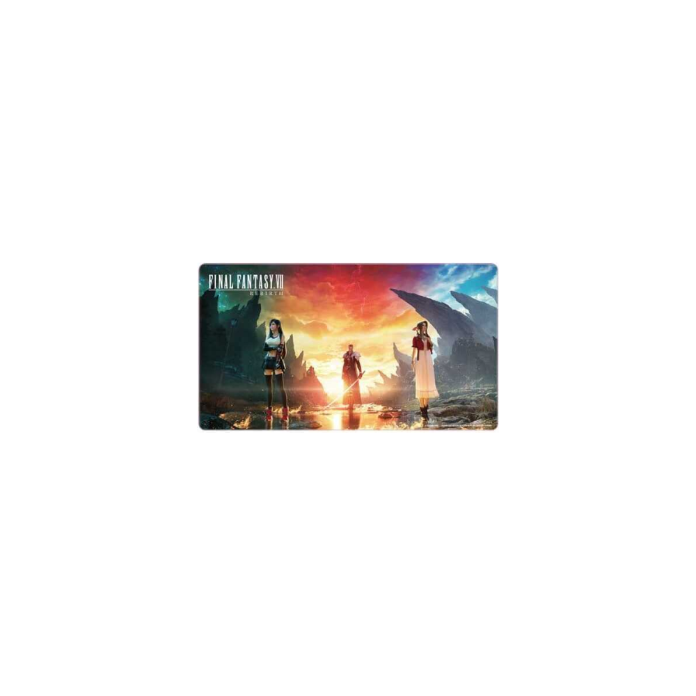 Charmante Statue: Final Fantasy VII Rebirth Tapis de jeu Key Art 61 x 34 cm