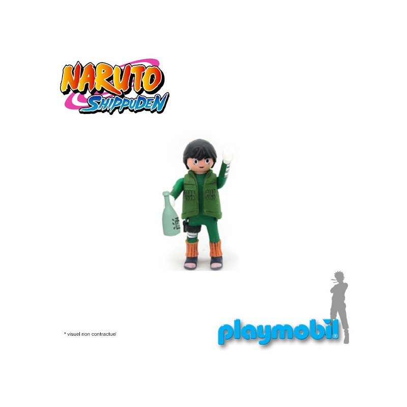 Objet coin collection: Playmobil Naruto Shippuden : Rock Lee 7,5cm