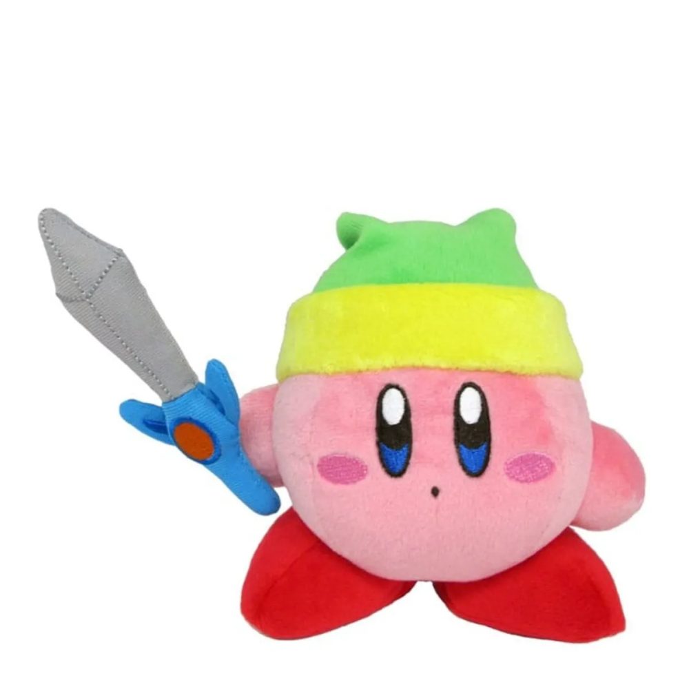 Artistique Pièce: Peluche Kirby With Sword