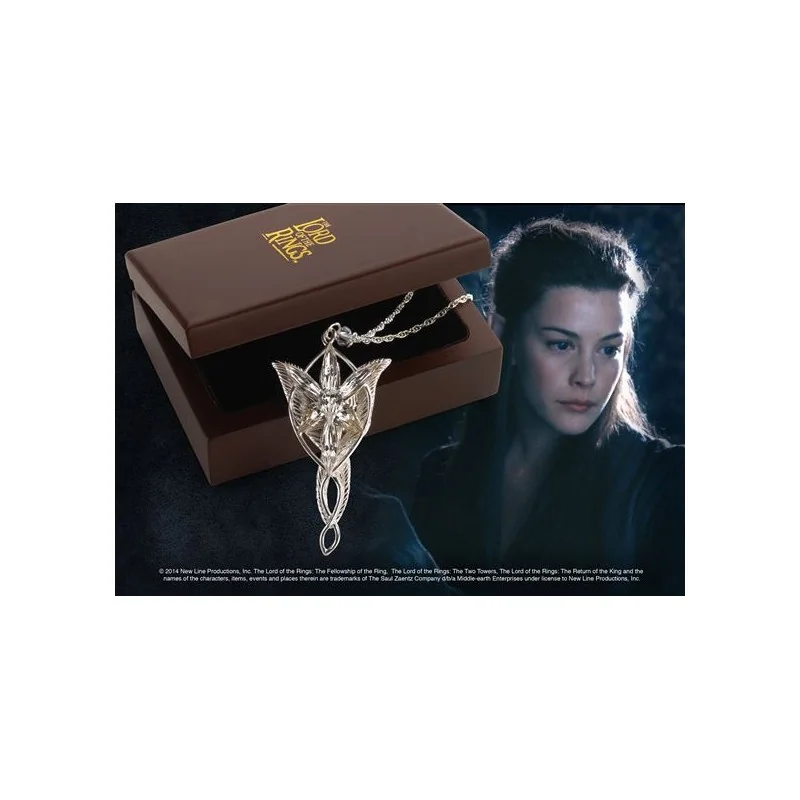 Création style geek: Collier Lotr arwen evenstar pendant