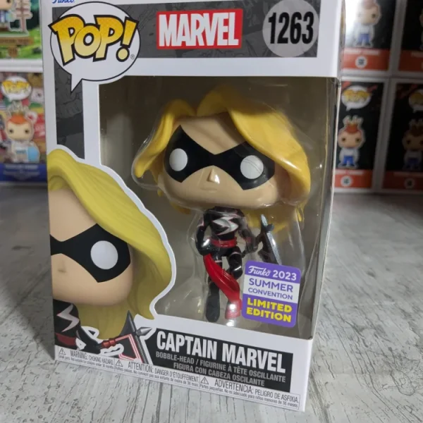 Funko pop Marvel Comics #1263 - Captain Marvel (SC2023)