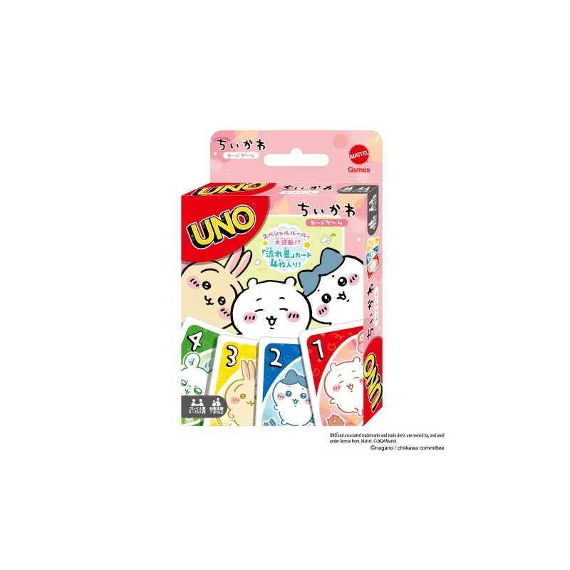 Artistique Objet: Chiikawa Jeu de cartes UNO