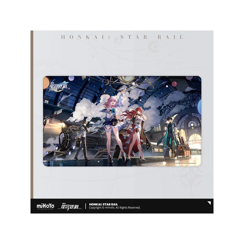 Belle Univers look soigné: Honkai: Star Rail Tapis de souris Departure of the Express 70 x 40 cm