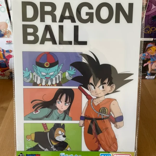 Dragon Ball - Poster plastique A3 Son Goku & Pilaf Gang - Ichiban Kuji Kumonoue no Shinden (Lot H)