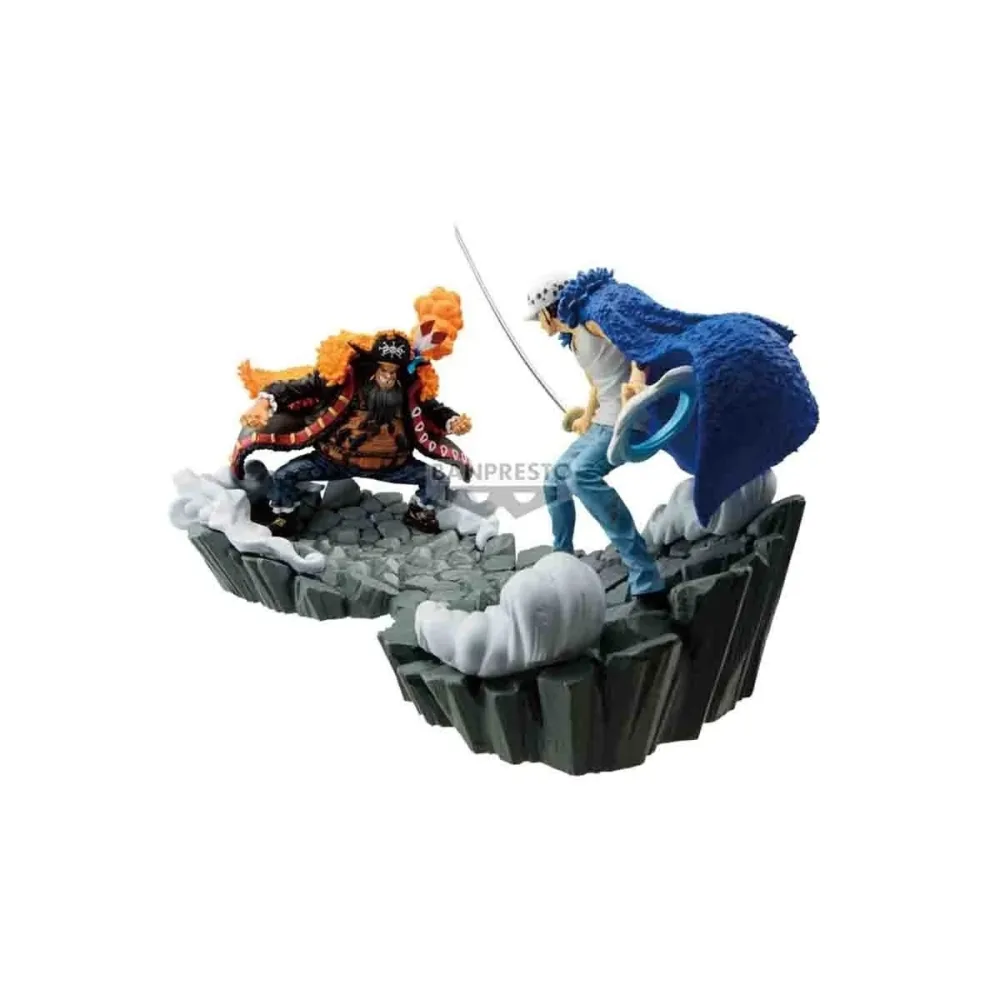 Déco look original: One Piece - Set 2 Figurines Trafalgar Law vs Teach - Senkozekkei