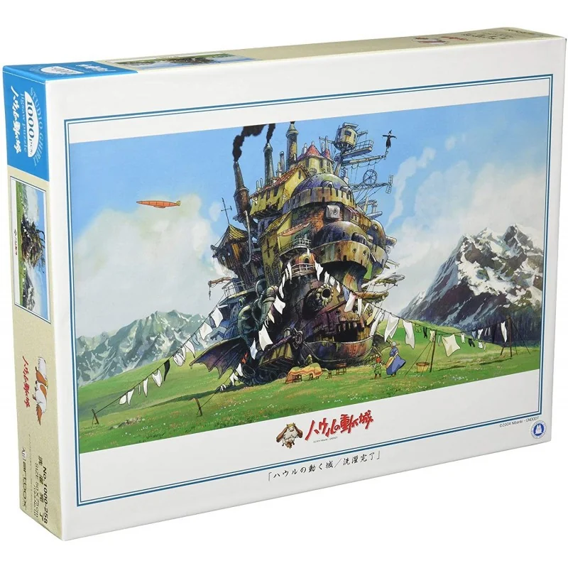 Pièce look original: Puzzle HOWL'S MOVING CASTLE LAUNDRY 1000PCS PUZ