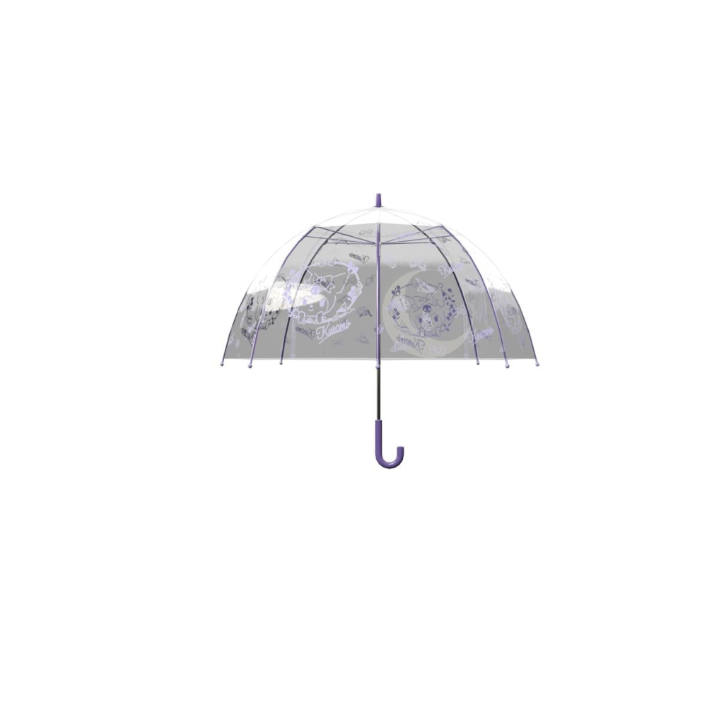 Joli modèle style geek: KUROMI - Parapluie Transparent Manuel 57 cm