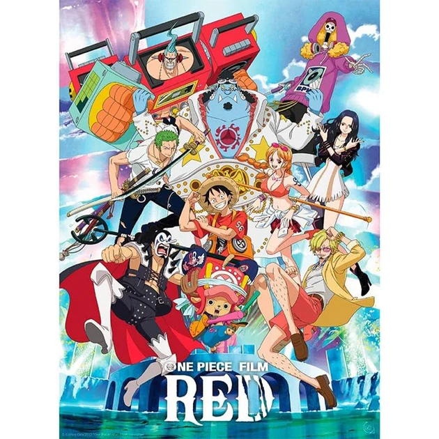 Univers pour bureau: One Piece Red - Poster - Festival
