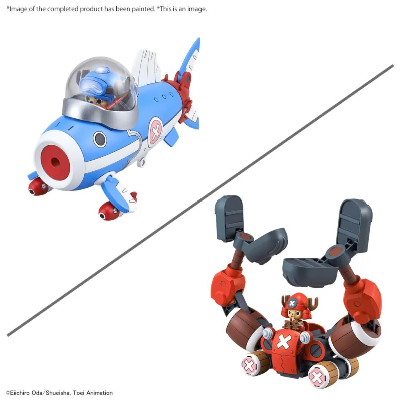 Sélection coin collection: ONE PIECE - Chopper Robot 3&5 (Chopper Submarine & Crane) -Model Kit