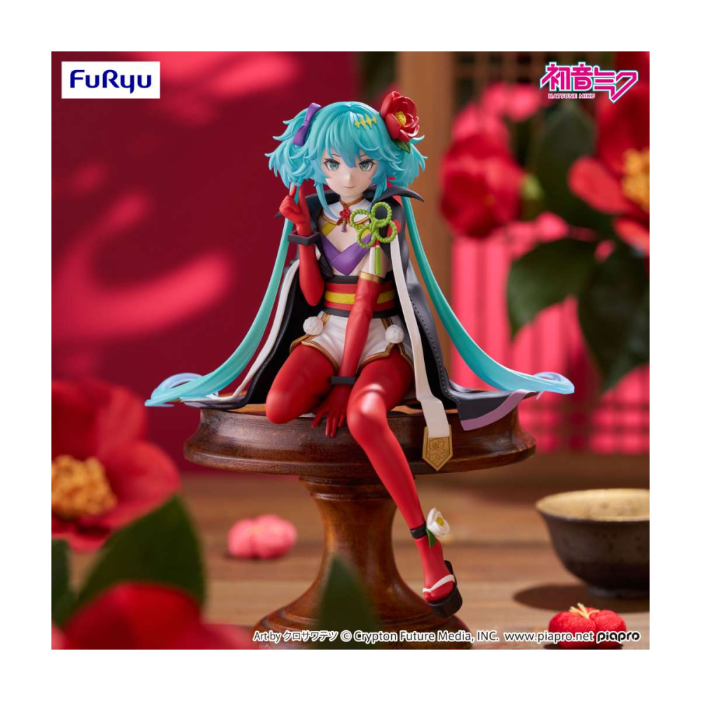 Sympa Statue: Figurine Hatsune Miku Flower Fairy Camelia Noodle Stopper Figure