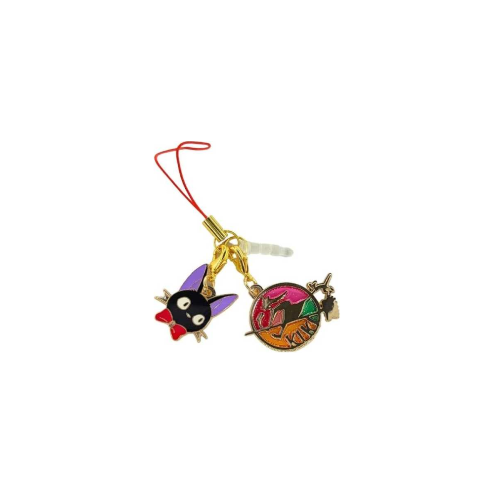 Coin collection: Kiki la petite sorcière porte-clés Stained Glass Style Jiji Gold