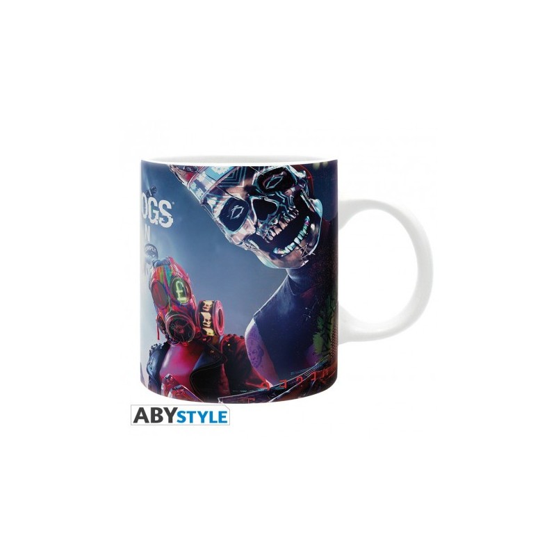 Objet déco pour cadeau: WATCH DOGS - Mug - 320 ml - Legion Keyart - subli