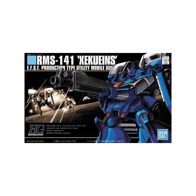 Artistique Vitrine: Gunpla Gundam – Maquette HG 1/144 RMS-141 Zeku Eins