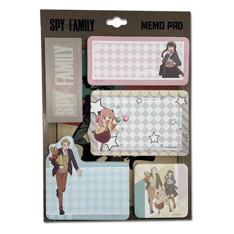 Artistique Style pour cadeau: Spy x Family set de bloc-notes Forger Family