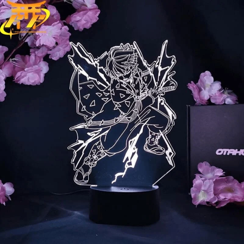 Belle déco pour bureau: Lampe LED Zenitsu Agatsuma - Demon Slayer™