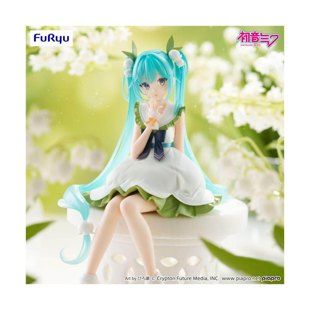 Sympa Miniature: Hatsune Miku Figurine Noodle Stopper Flower Fairy Lily of the Valley 14 cm