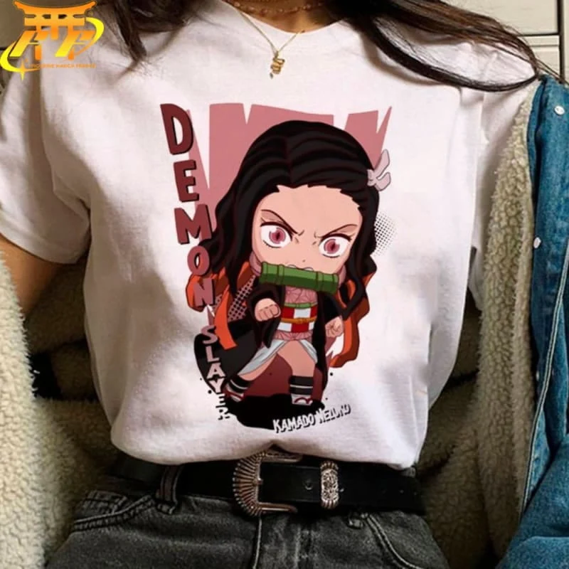 Charmante Univers: T-Shirt Nezuko Kamado - Demon Slayer™