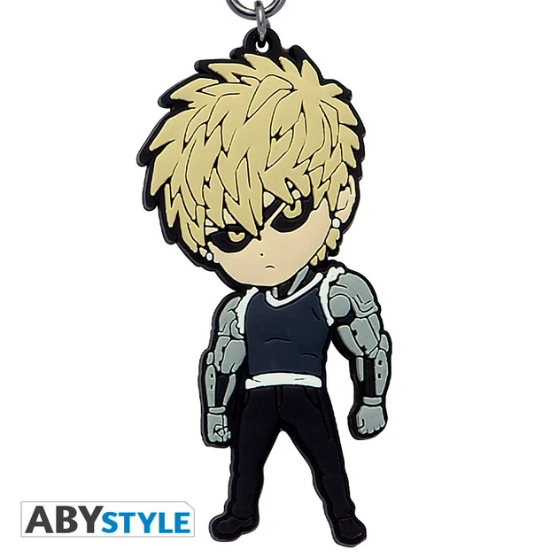 Modèle style rétro: One Punch Man - Porte-clés PVC - Genos