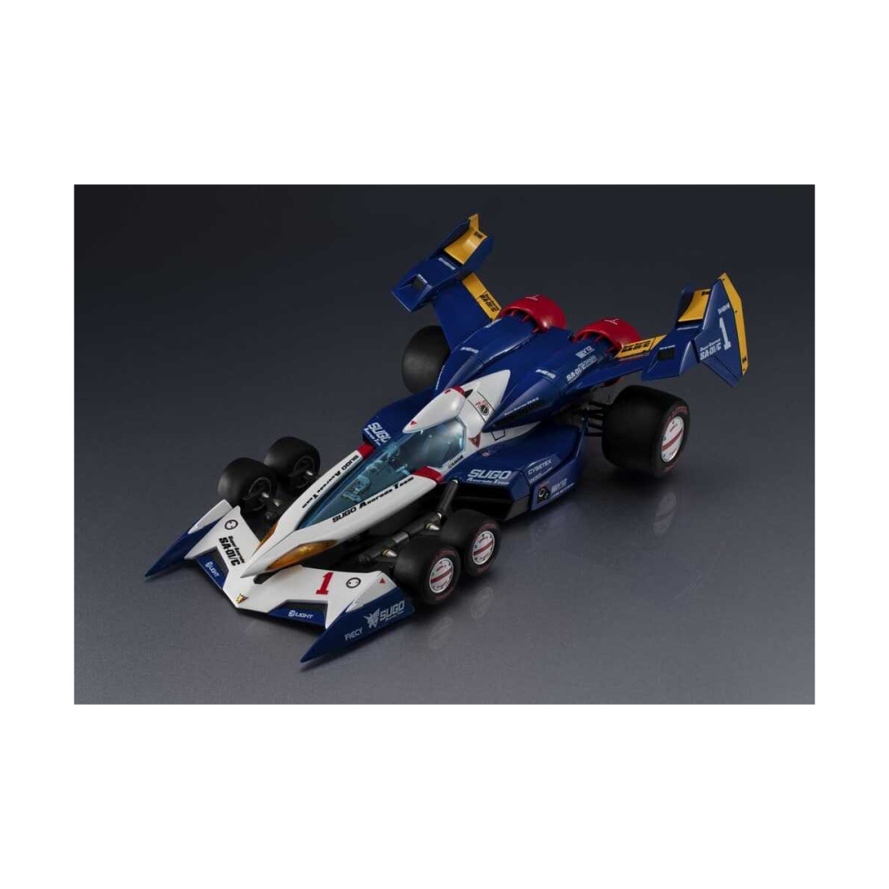Belle déco pour collection: Future GPX Cyber Formula véhicule Variable Action 2ndLAP Super Asurada SA-01/C 20 cm (with gift)