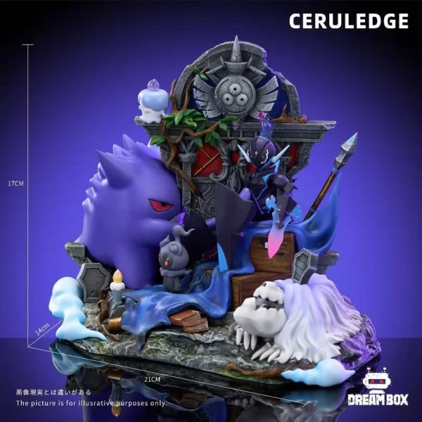 À exposer: [PREORDER] GK Statue [DREAM BOX] – Gengar & Ceruledge & Houndstone