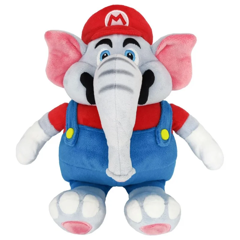Élégante Sélection pour déco: SUPER MARIO WONDER - Mario Eléphant - Peluche 27cm