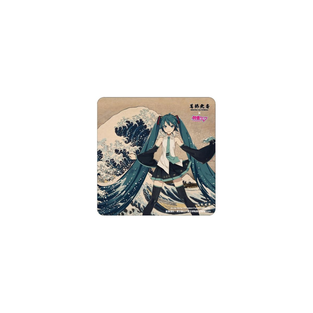 Univers style geek: Katsushika Hokusai x Hatsune Miku aimant Car Thirty-six Views of Mount Fuji/The Great Wave off Kanagawa