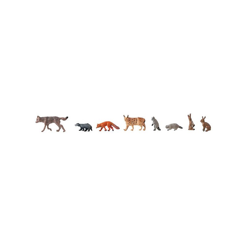 Élégante Déco esprit déco: Figurines Animaux de la forêt