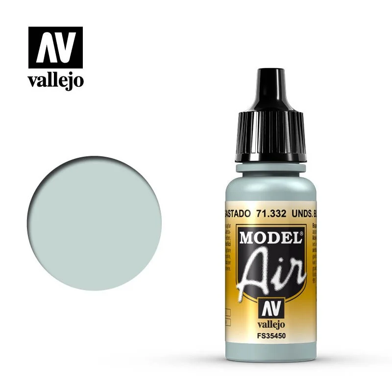 Compacte Design: Peinture Modèle air 71332 dessous bleu délavé