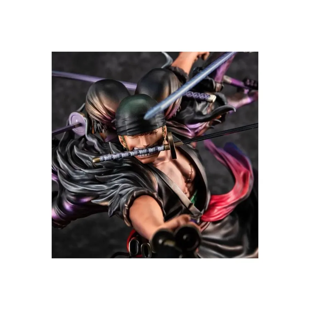 Belle déco pour vitrine: One Piece - Figurine Zoro Demon Asura - P.O.P